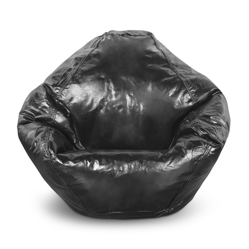 Trule Standard Faux Leather Bean Bag Chair & Lounger & Reviews Wayfair